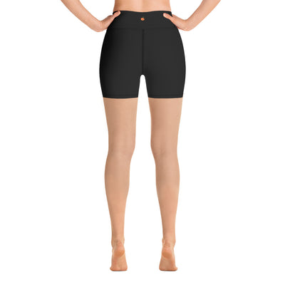Simple Yoga Shorts - Black