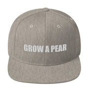 Grow A Pear Snapback - Heather